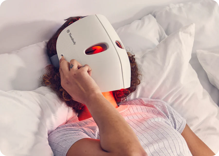 TheraFace Mask – FDA-Cleared LED Skincare Mask with Red, Blue & Infrared Therapy