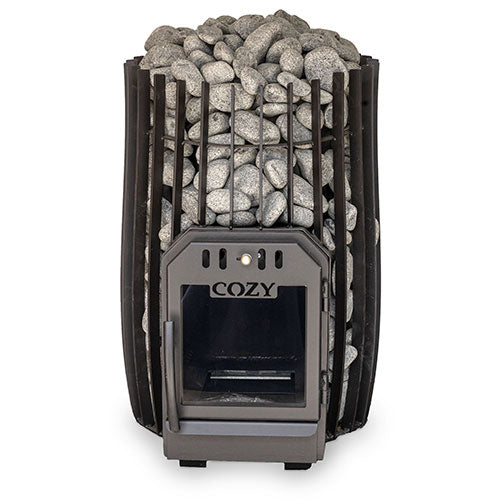 Cozy Heat SW Wood-Burning Sauna Stove – 12kW/18kW (Handcrafted in Estonia)