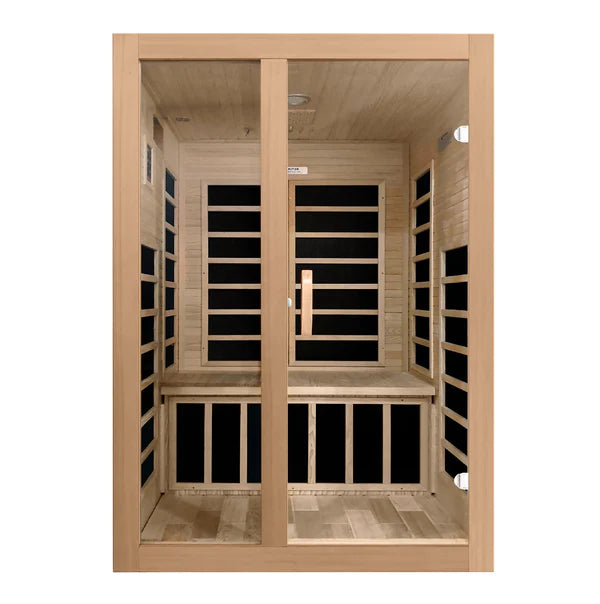 Dynamic Santiago FS 2 Person Full Spectrum Infrared Sauna DYN-6209-03