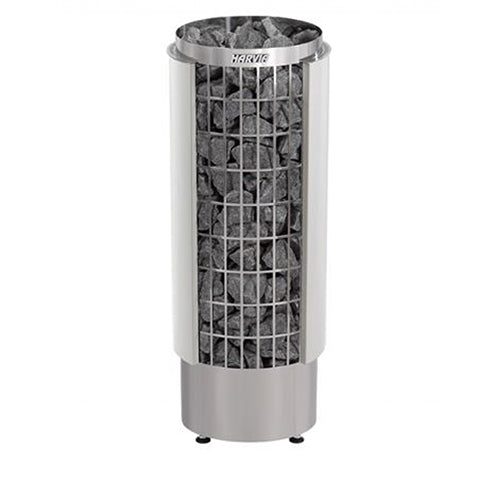 Harvia Cilindro PC90E Electric Sauna Heater – 9kW Pillar-Style Heater for 494 cu. ft. Saunas