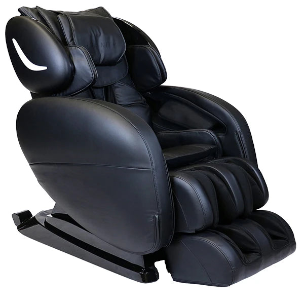 Infinity Smart Chair X3 black 3D/4D massage chair designed for spinal decompression, Zero Gravity recline, and full-body back pain relief at home