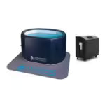 Dynamic DCT-IO-052 oval cold plunge with chiller connection