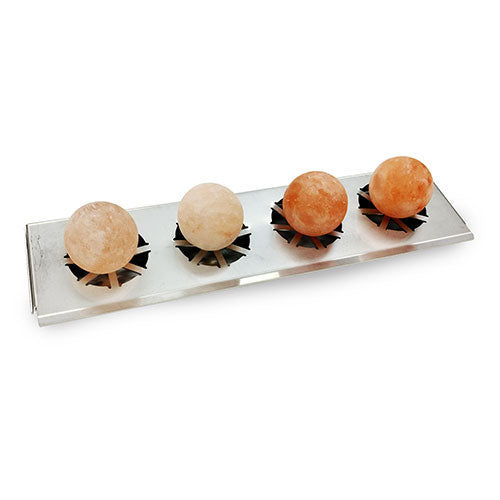 Saunum Himalayan Salt Sphere Set