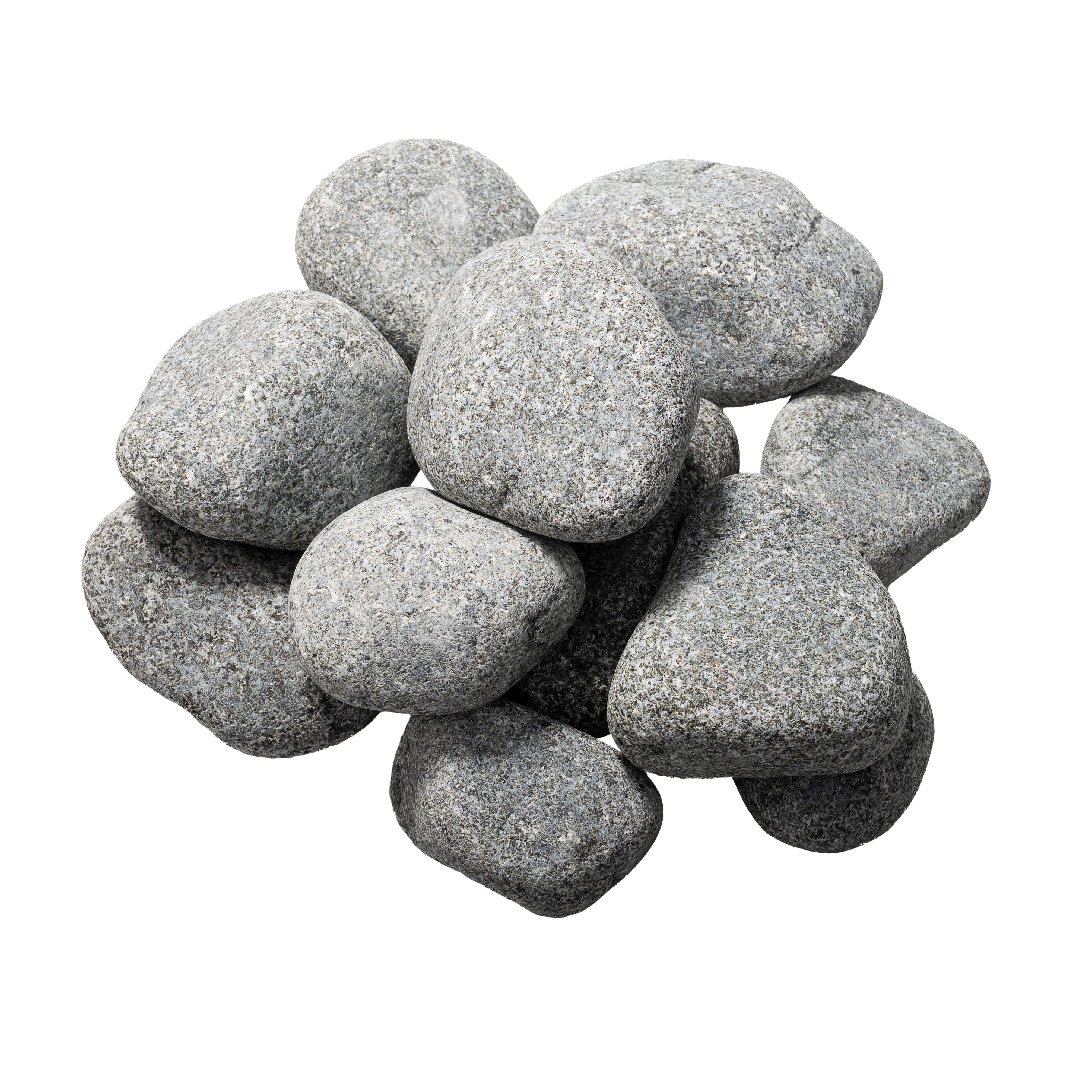 Saunum Heater Stones – Rounded Olivine Sauna Stones (5–10 cm, 33 lbs)